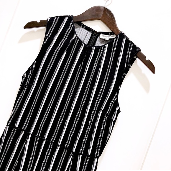NWOT Opening Ceremony Striped Dress w/Ruffle Hem - Picture 6 of 8